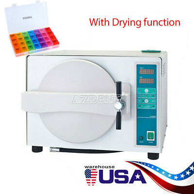 18l Dental Autoclave Steam Sterilizer Medical Sterilizition Drying Fuction 1100w
